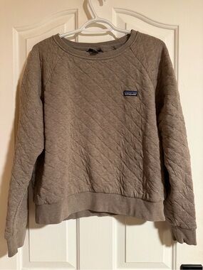 Patagonia Organic Cotton Quilted Crewneck